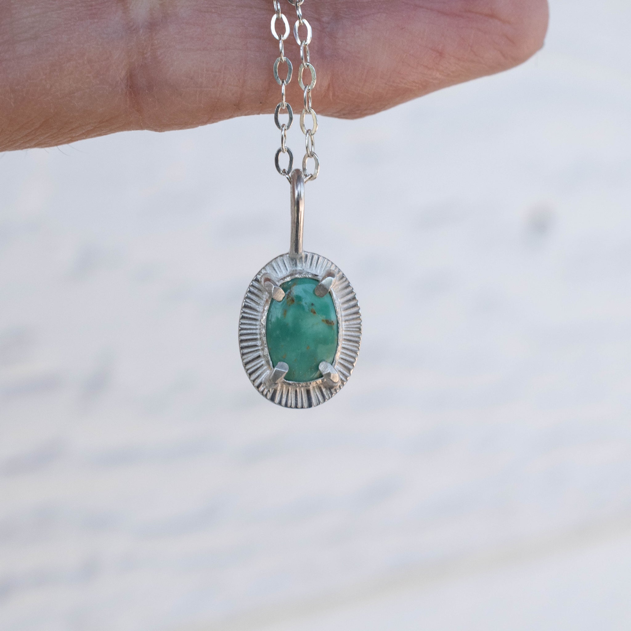 Delicate Turquoise Necklace 4