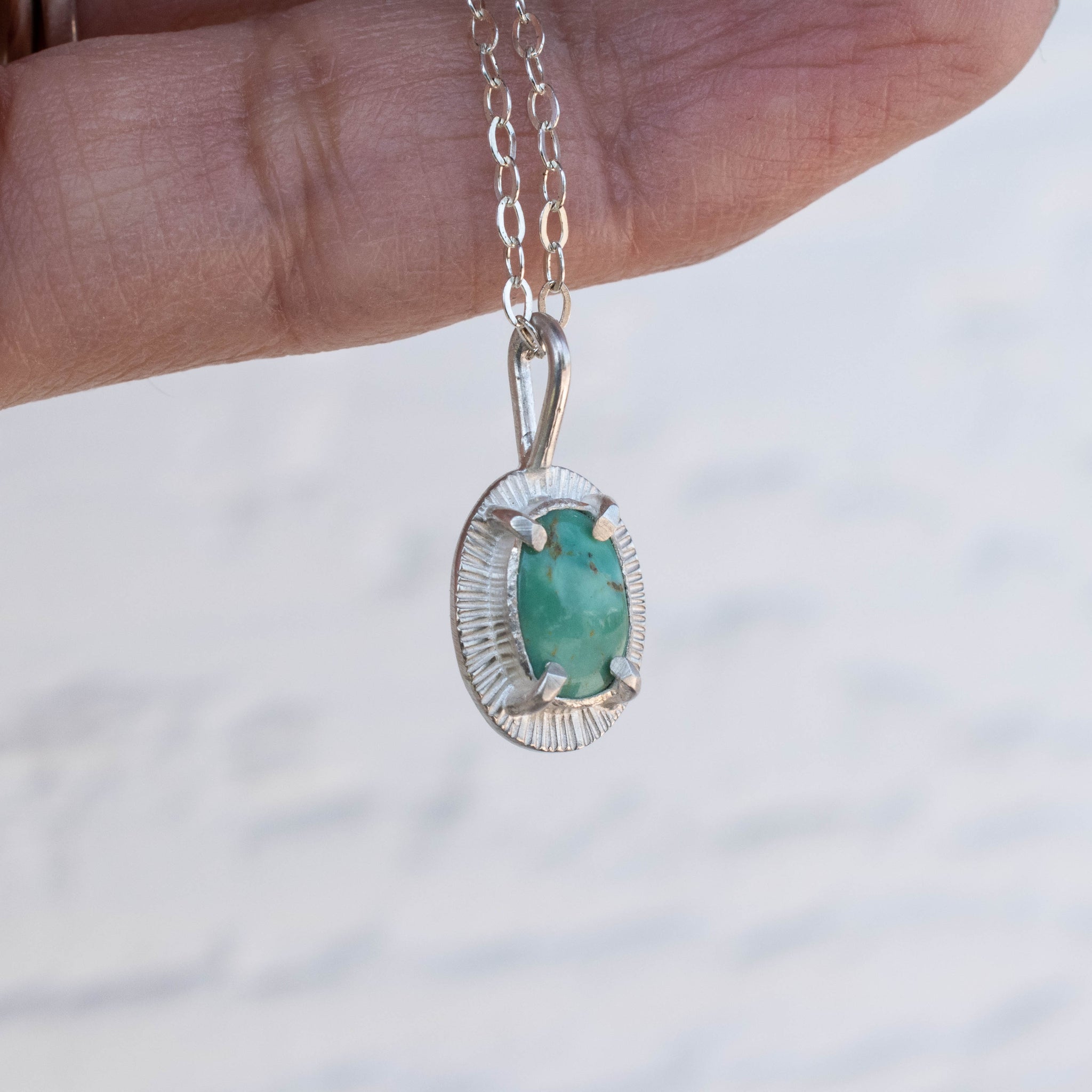 Delicate Turquoise Necklace 4