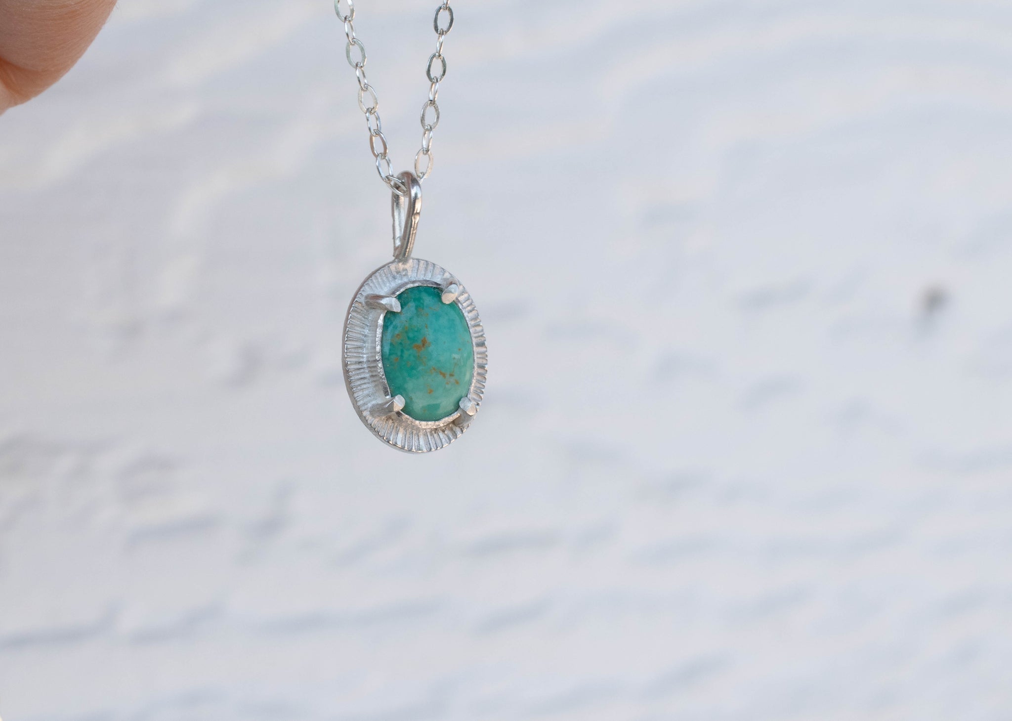 Delicate Turquoise Necklace 1