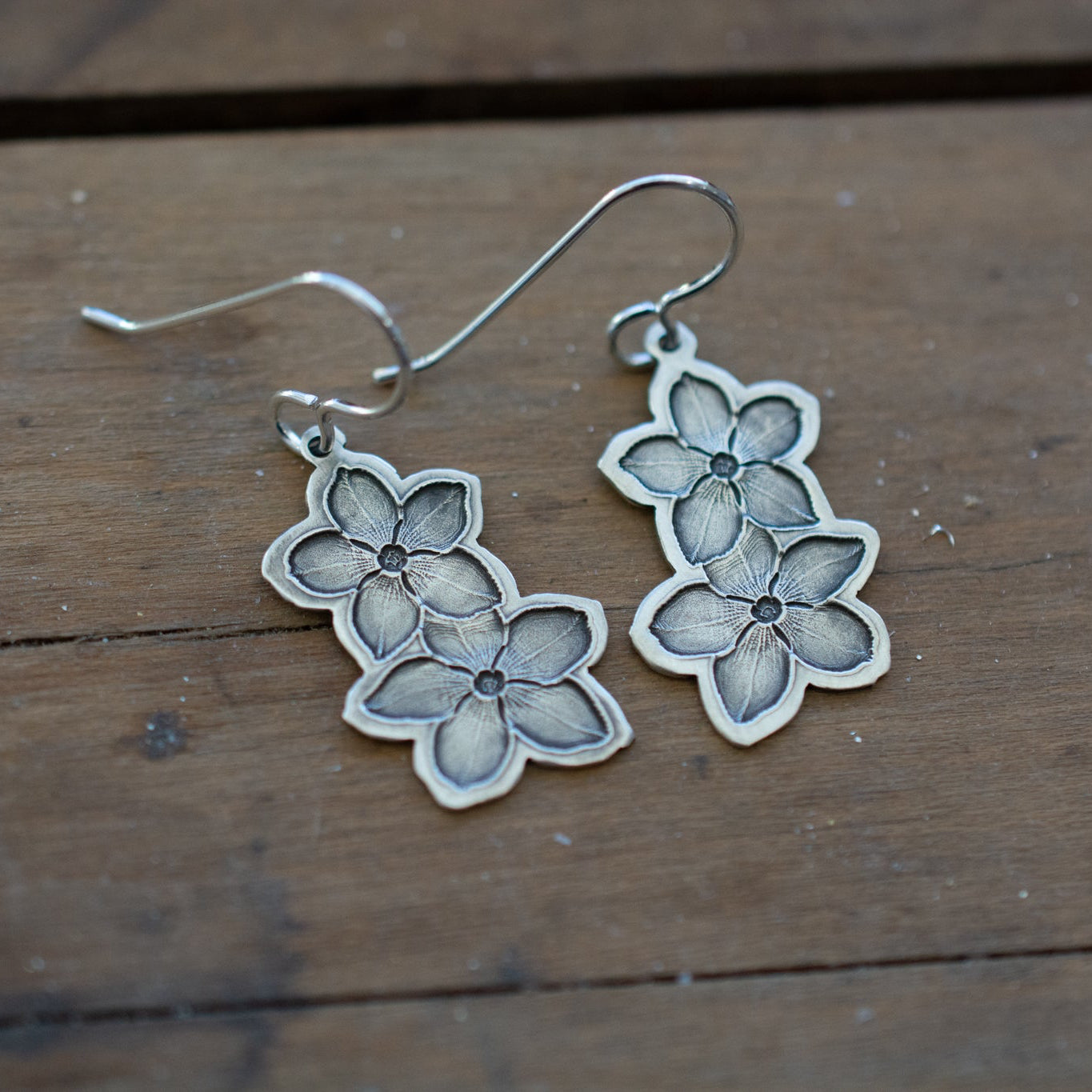Forget me knot Earrings 1