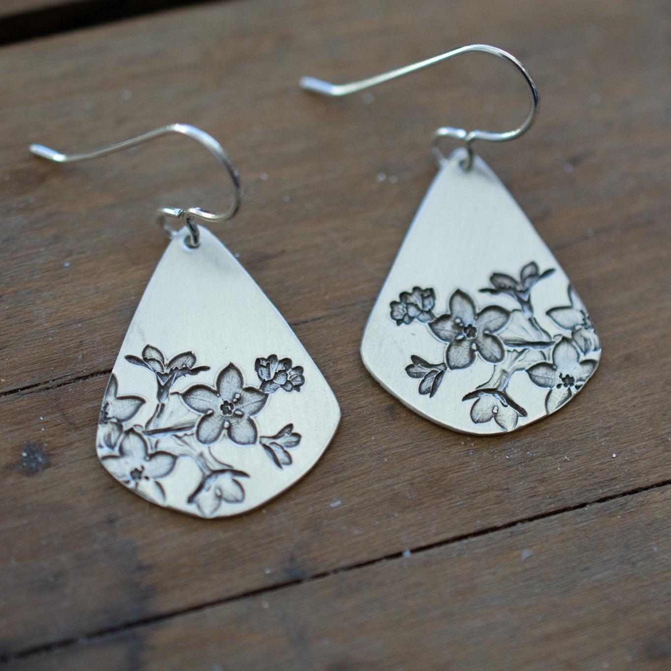 Forget me knot Earrings 2